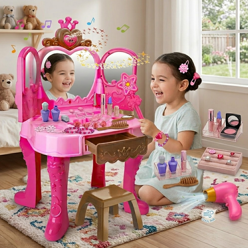 Beauty Makeup Fashion - Girls Makeup Toys Woman Career Role