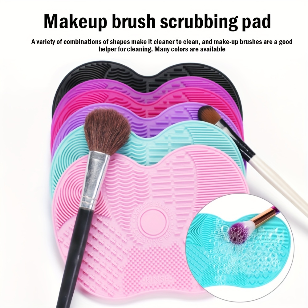 Beauty Home Makeup - Apple Shaped Silicone Makeup Brush Cleaning