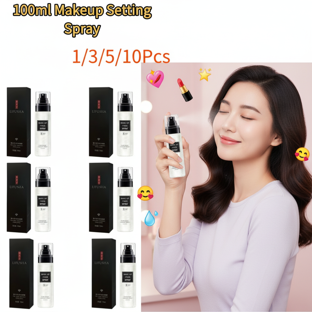 Makeup Fixing Mist - 100ml Makeup Setting Spray,Makeup Fixer Spray,Long