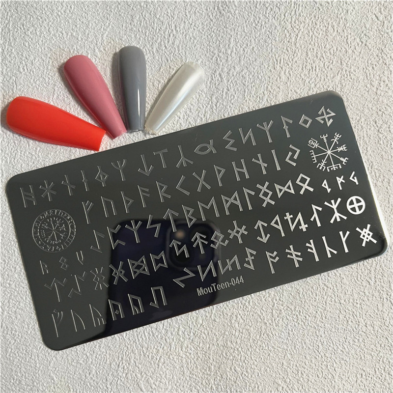 Nail Art Stamping Kit - Divination Character Stamping Plate Special Characters