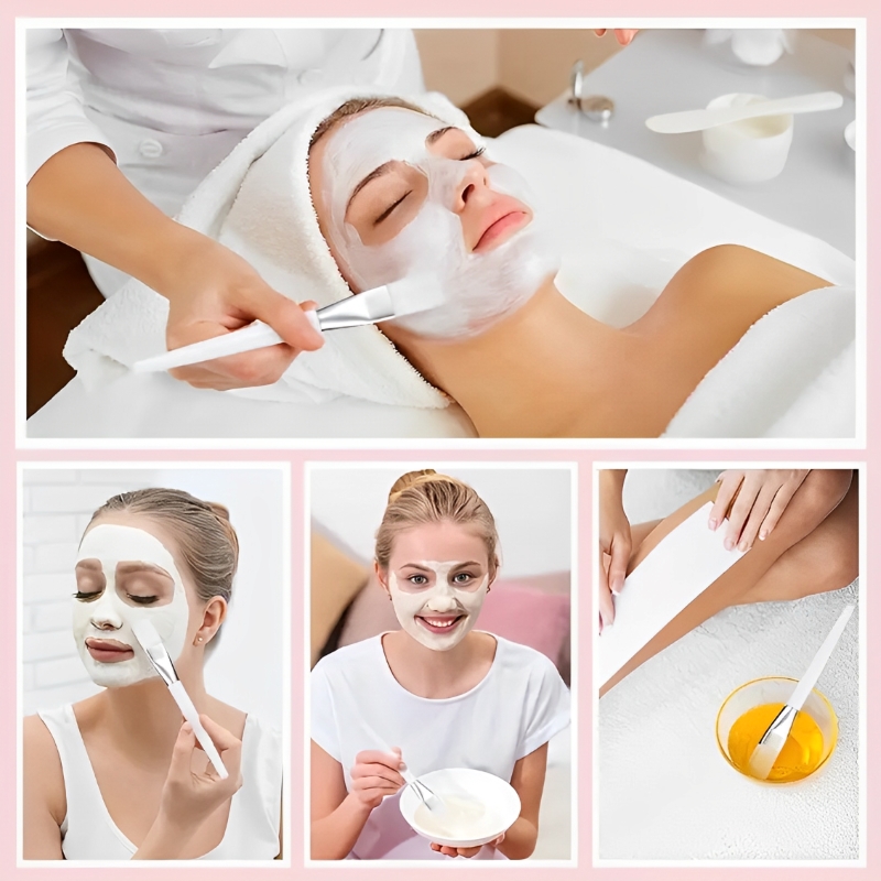 12pcs/set Facial Mask Brushes  – Beauty Makeup Background recenzja i cena