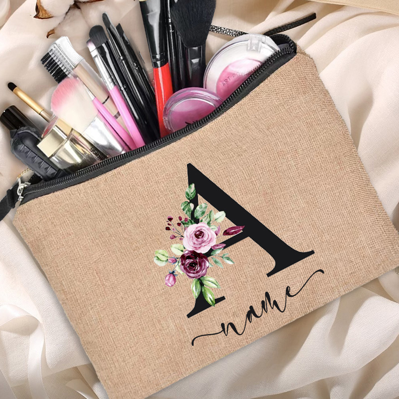 Linen Makeup Bag Customized Pe – Beauty Makeup Names recenzja i cena
