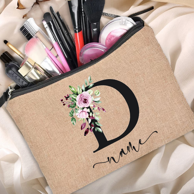 Linen Makeup Bag Customized Pe – Beauty Makeup Names recenzja i cena