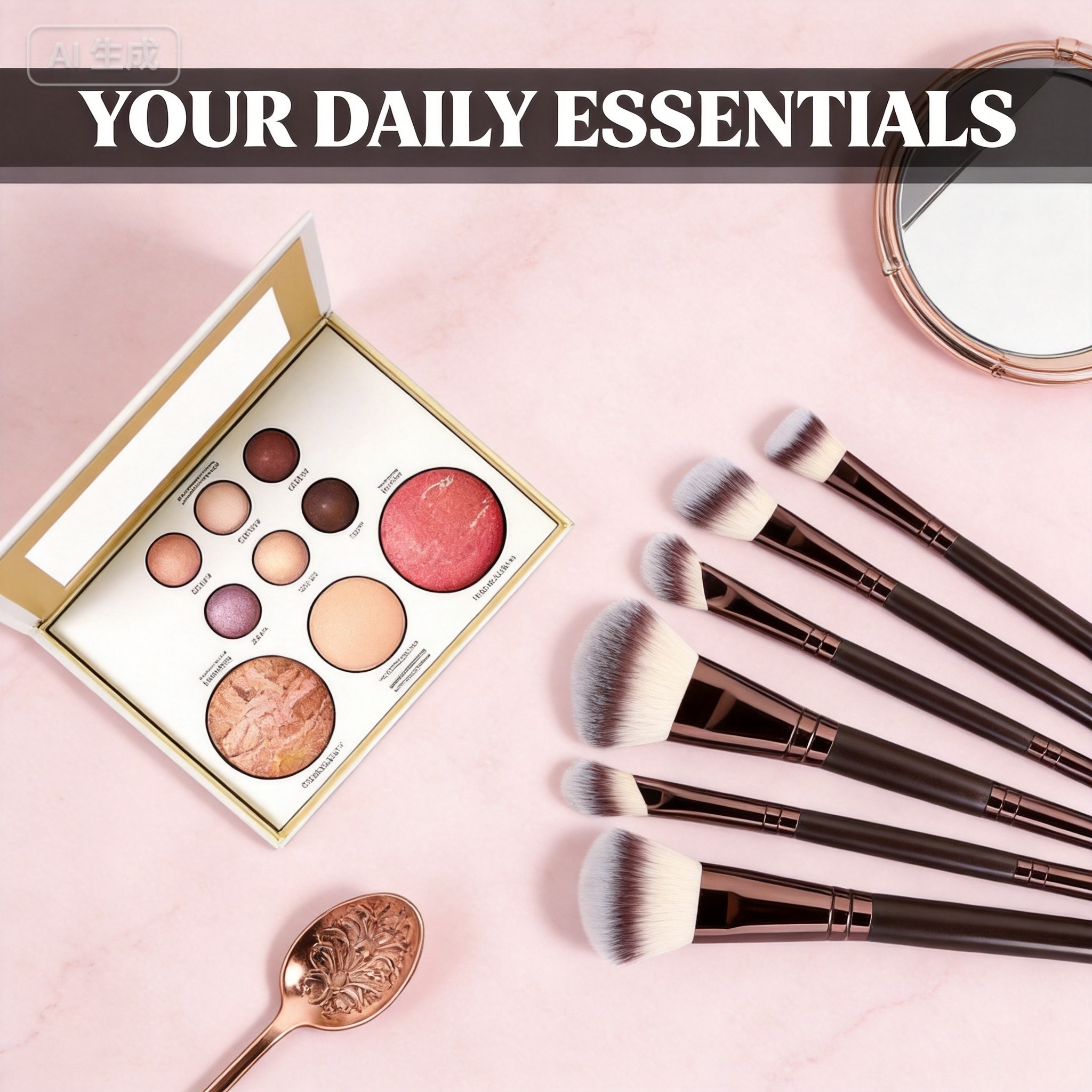 9-Color Makeup Palette with 6P – Beauty Queen Makeup recenzja i cena