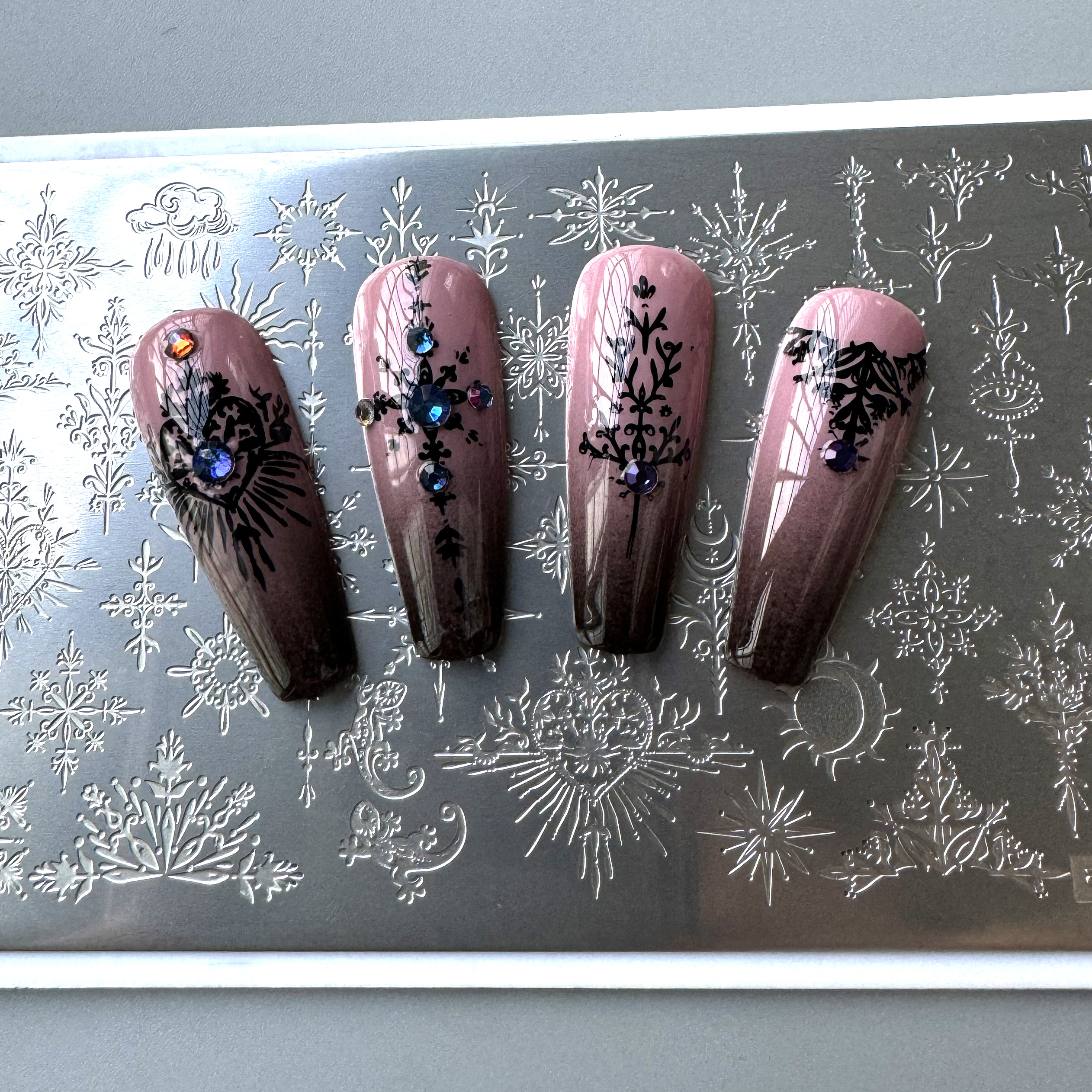 XMQ NAIL ART STAMPING PLATES F – Nail Art Stamping Kit recenzja i cena