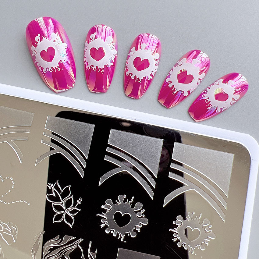 XMQ Steel Nail  Stamping Plate – Nail Art Stamping Kit recenzja i cena