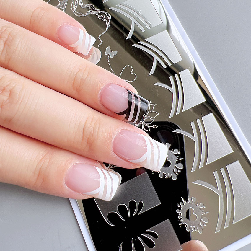 XMQ Steel Nail  Stamping Plate – Nail Art Stamping Kit recenzja i cena