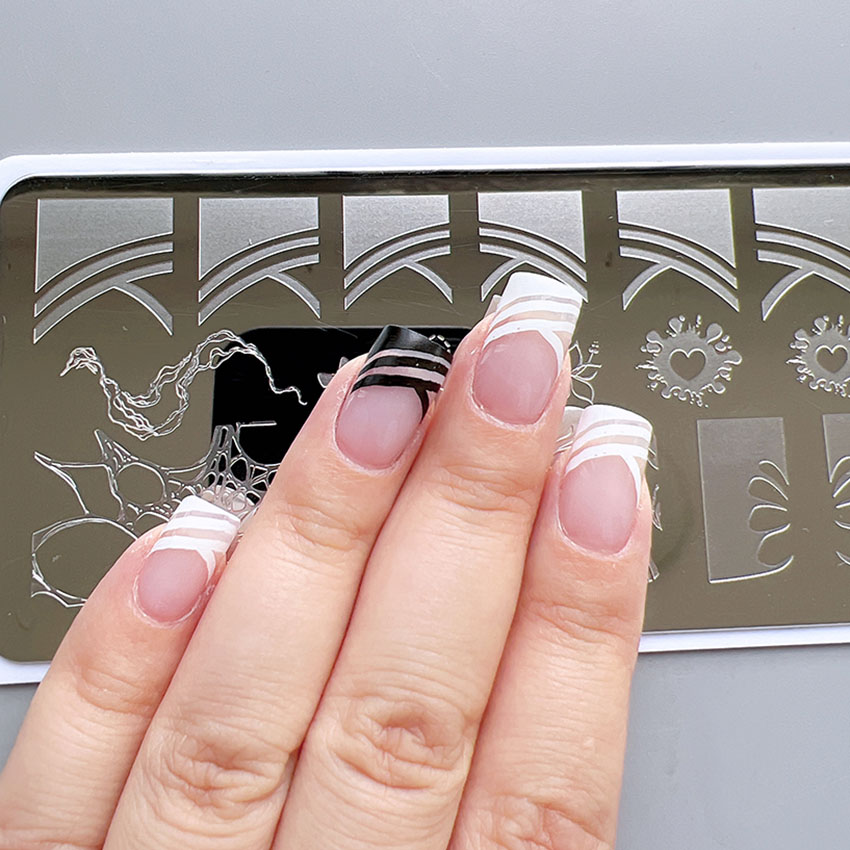 XMQ Steel Nail  Stamping Plate – Nail Art Stamping Kit recenzja i cena