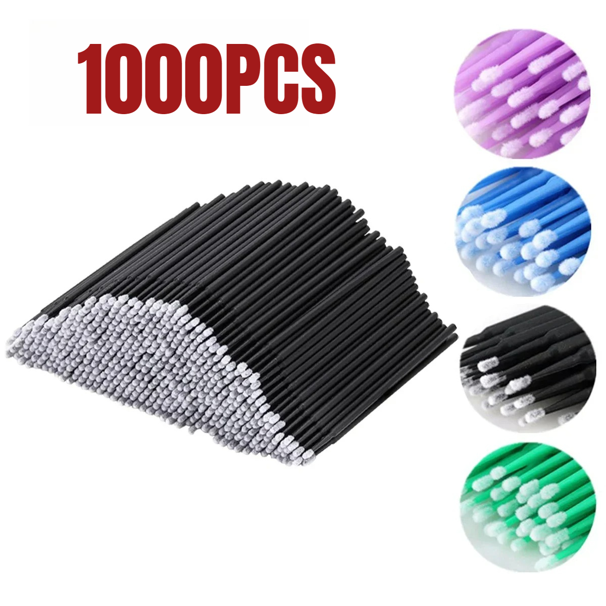 1000/500PCS Eyelash Cleaning B – Beauty Makeup Background recenzja i cena