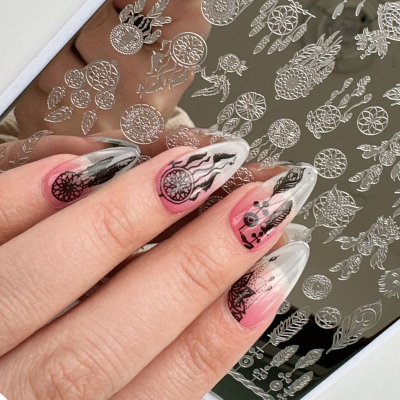 XMQ Stamping Nail Art Plates D – Nail Art Stamping Kit recenzja i cena