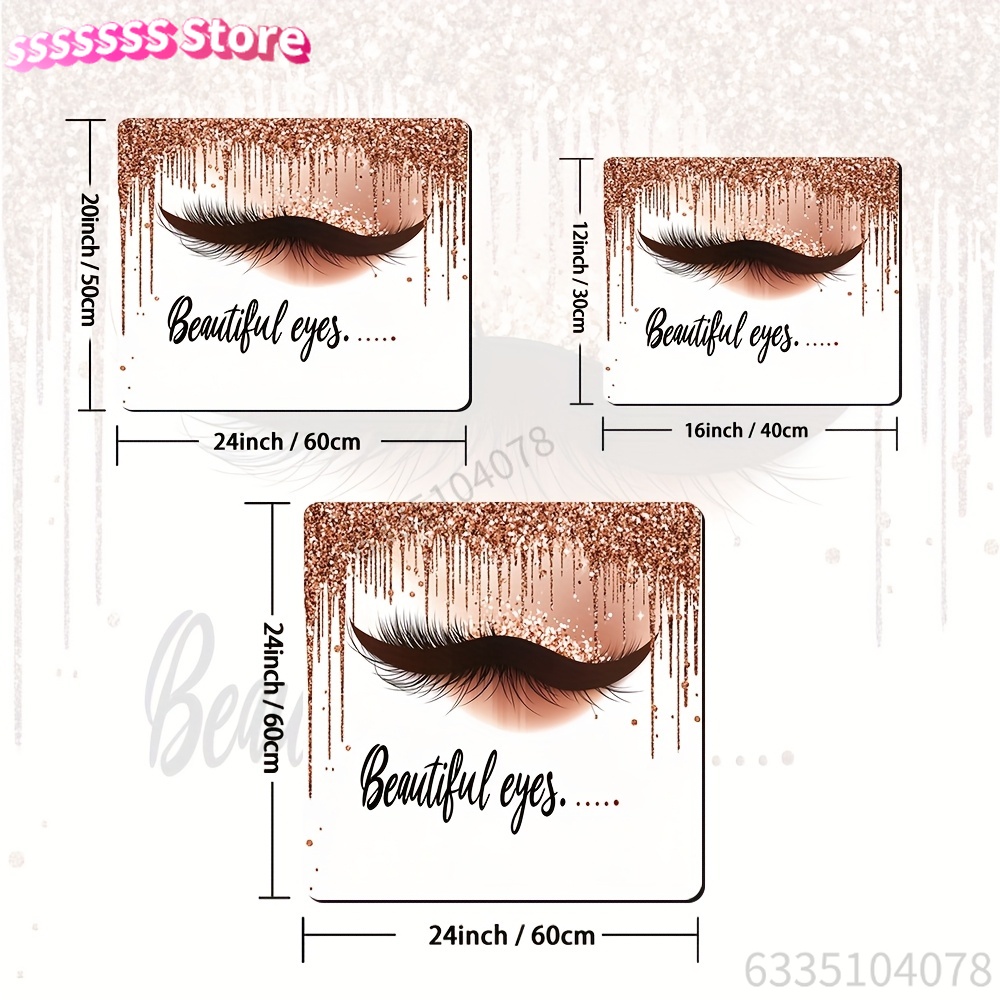 Non-Slip 2D Flat Printing Desk – Beauty And Makeup Quotes recenzja i cena