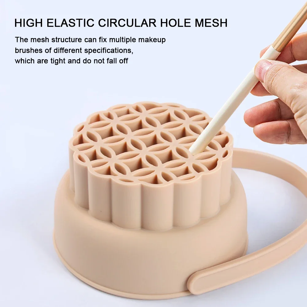 1PC Silicone Washing Bowl Make – Blush Brush Kabuki recenzja i cena
