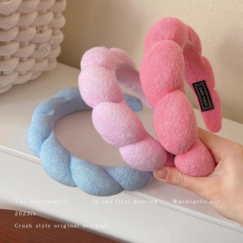 Retro Puffy Hair Band Sponge H – Beauty Makeup Fashion recenzja i cena
