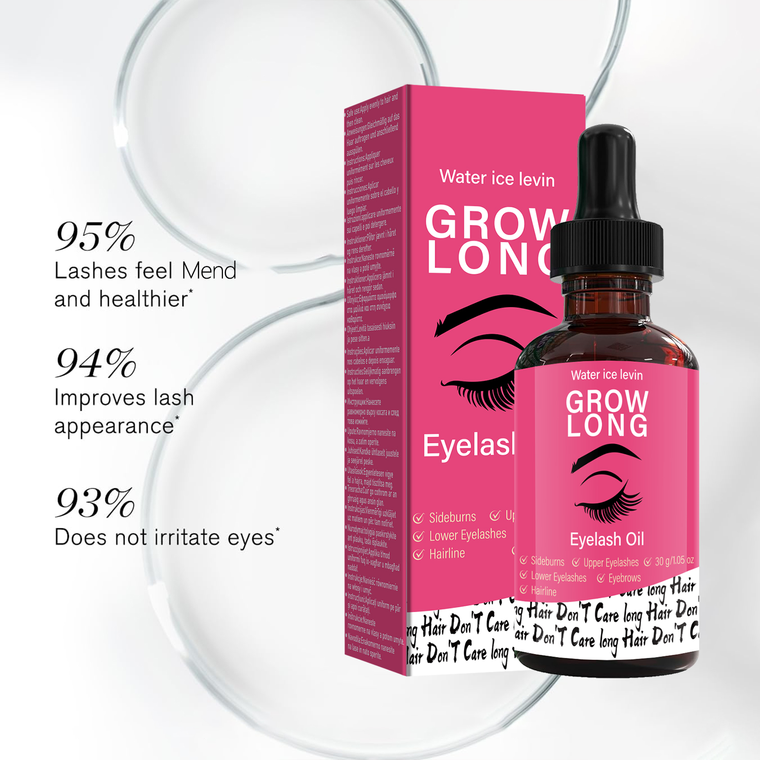 Eyelash & Eyebrow Serum with H – Lash Serum Growth recenzja i cena