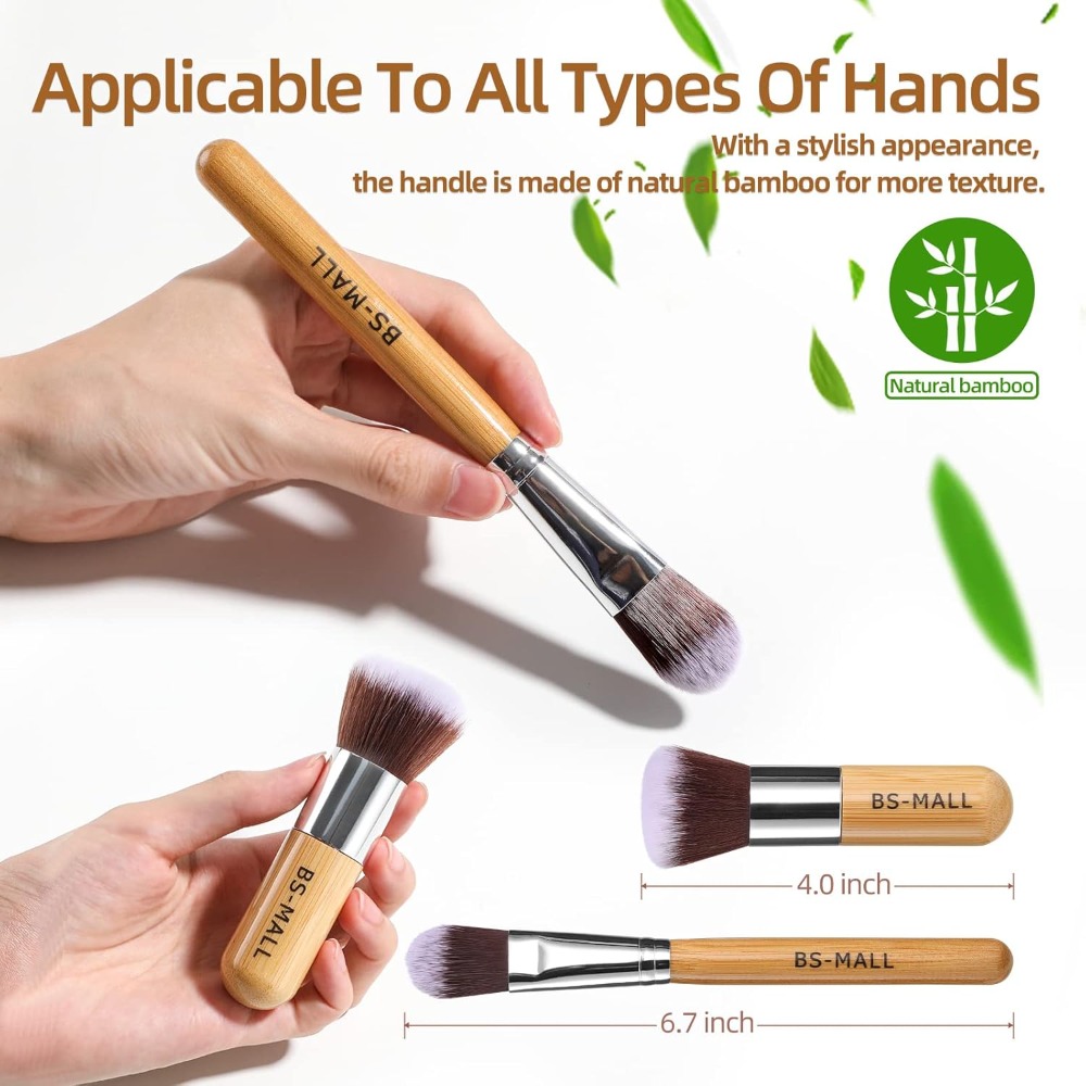 BS-MALL Makeup Brush Set 11Pcs – Blush Brush Kabuki recenzja i cena