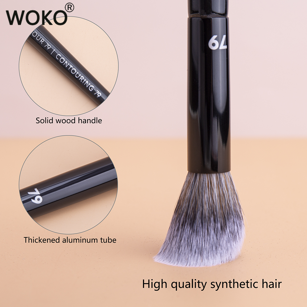 PRO79 Contour Brush Face Conto – Beauty Queen Makeup recenzja i cena
