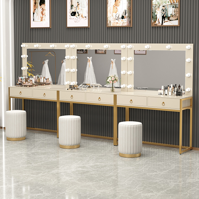 Dresser with lamp mirror integ – Beauty Makeup Bridal recenzja i cena