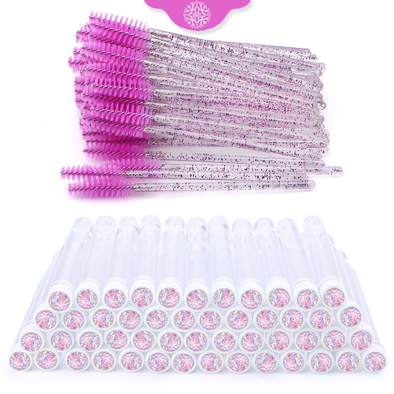 50/100pcs Diamond Eyebrow Brus – Beauty Makeup Background recenzja i cena