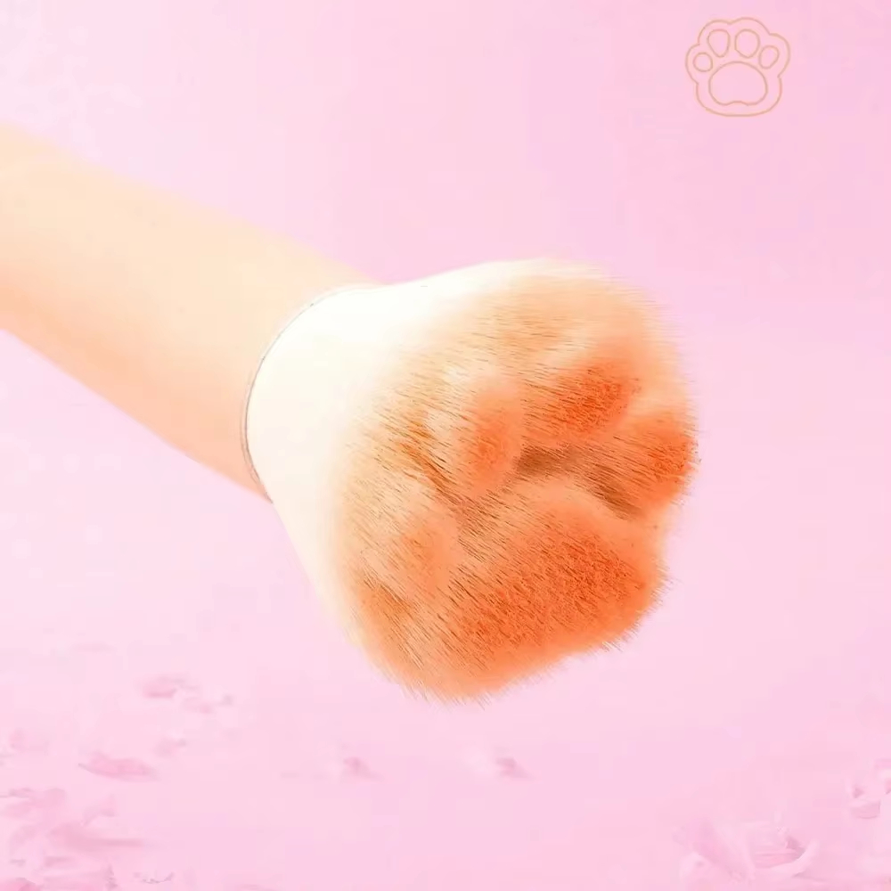 1Pc Cat Paw Blush Brush with S – Beauty Queen Makeup recenzja i cena