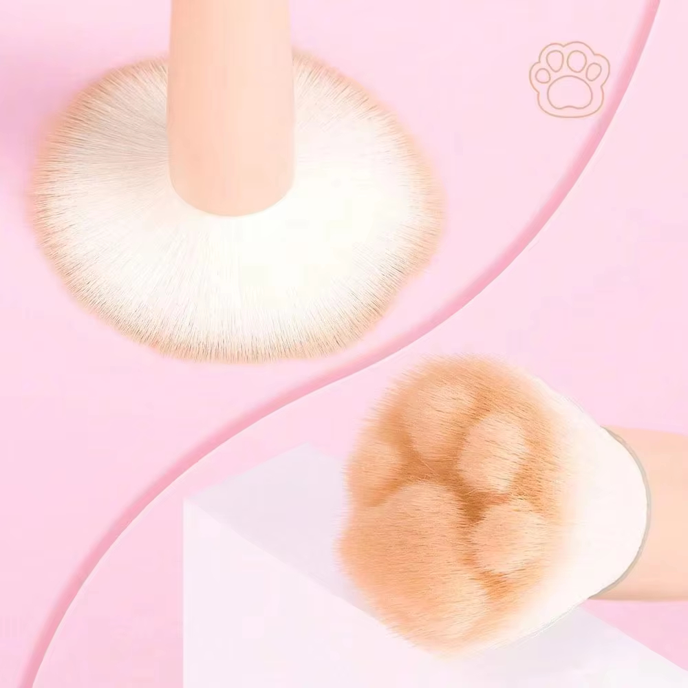1Pc Cat Paw Blush Brush with S – Beauty Queen Makeup recenzja i cena