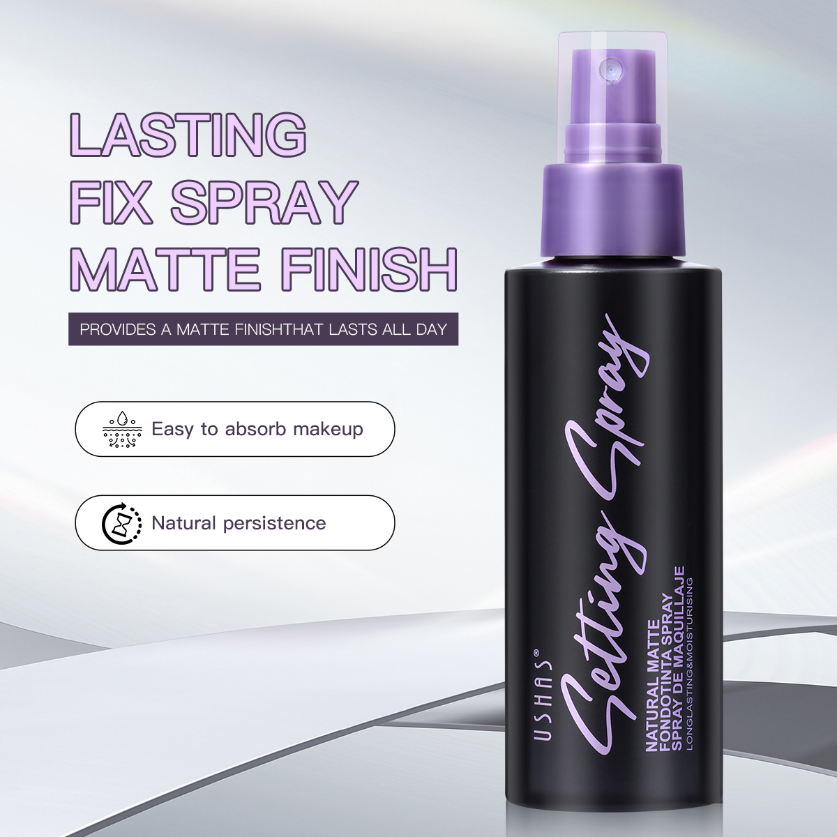 USHAS Waterproof Makeup Settin – Makeup Fixing Mist recenzja i cena