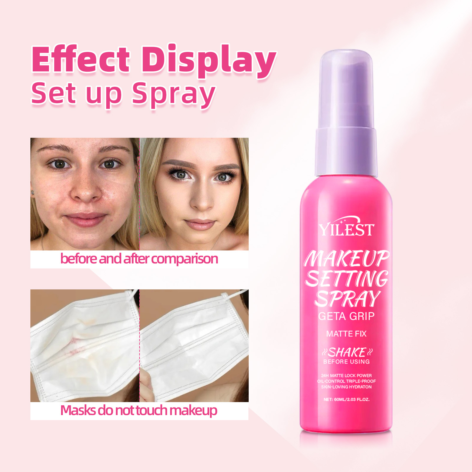 Matte Waterproof Setting Spray – Makeup Fixing Mist recenzja i cena