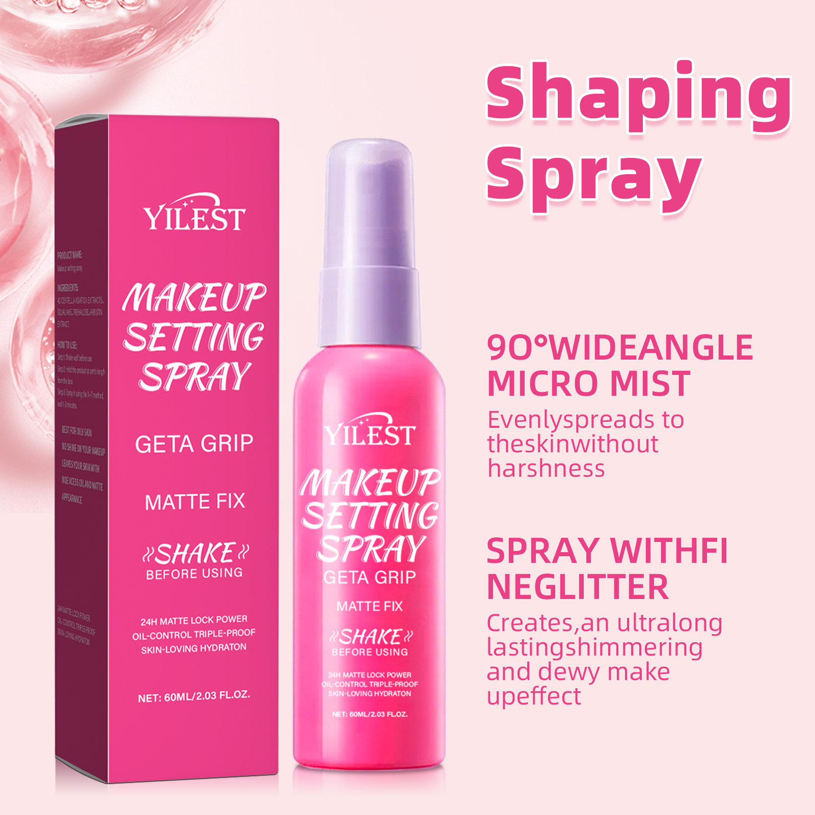 Matte Waterproof Setting Spray – Makeup Fixing Mist recenzja i cena