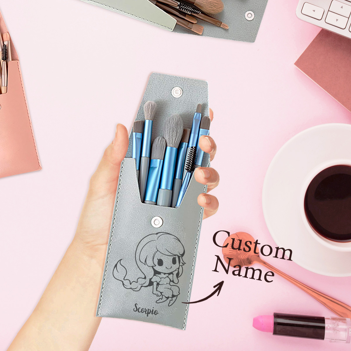 1pc Custom Name Makeup Brush,  – Beauty Makeup Names recenzja i cena