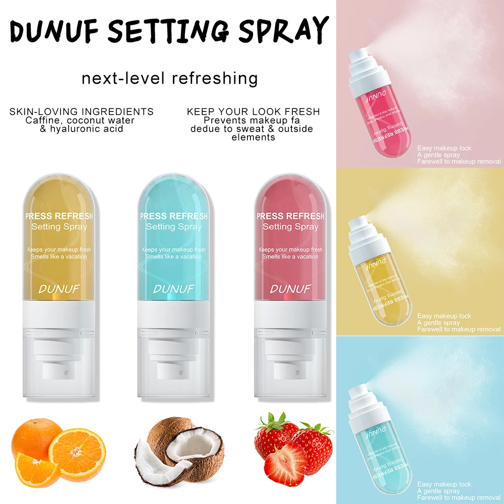 DUNUF 1 Pcs Moisturizing Makeu – Makeup Fixing Mist recenzja i cena