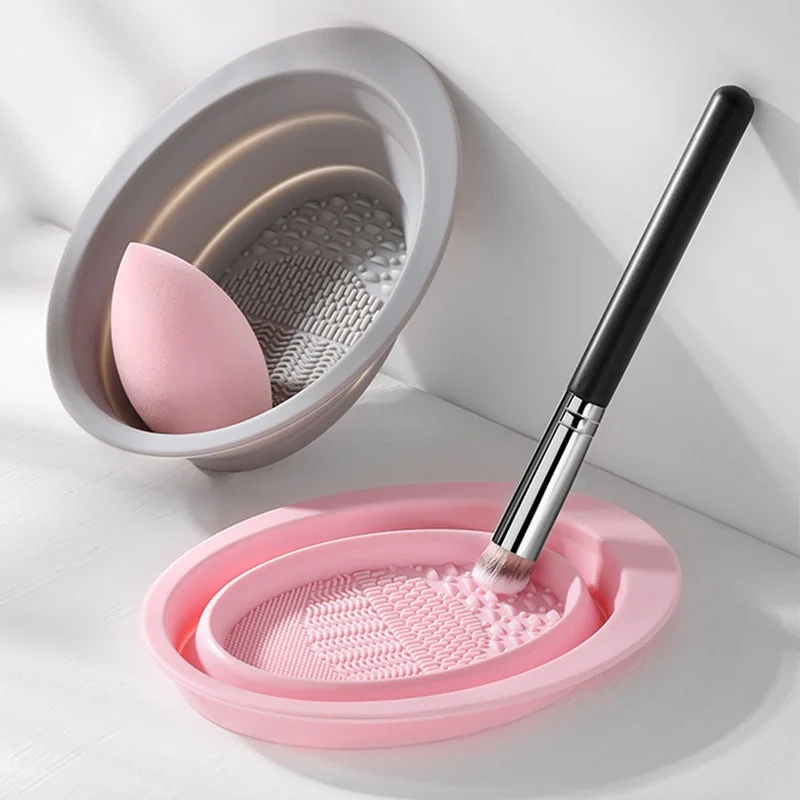 Foldable Silicone Makeup Brush – Beauty Makeup Background recenzja i cena