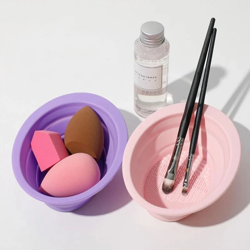 Foldable Silicone Makeup Brush – Beauty Makeup Background recenzja i cena