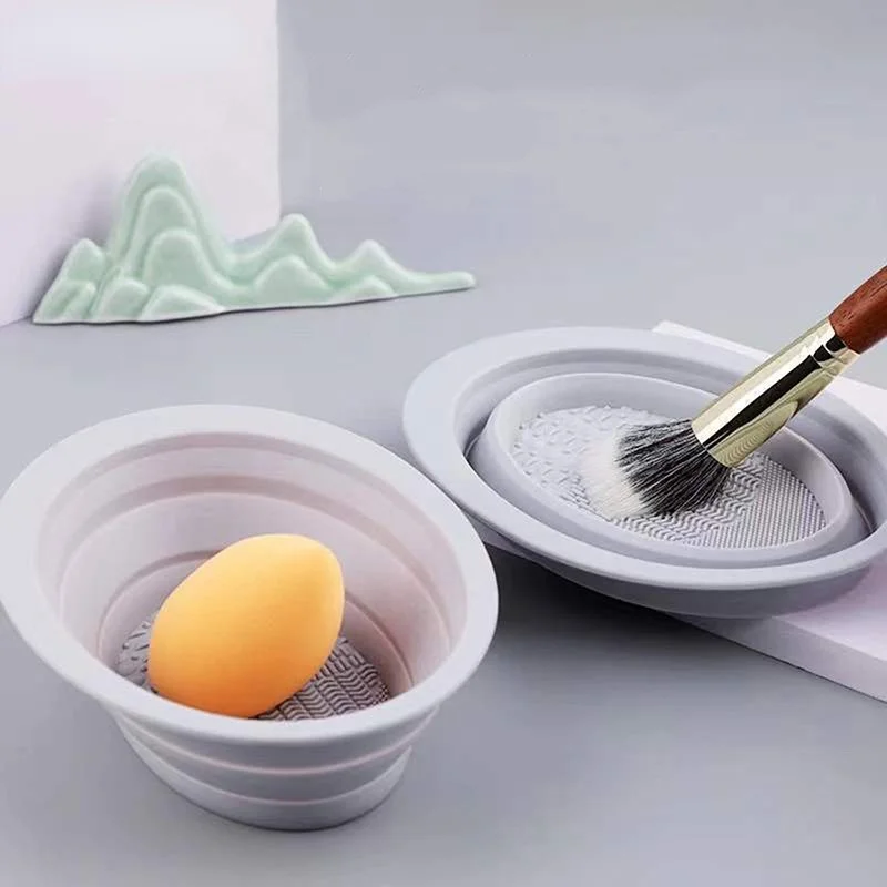 Foldable Silicone Makeup Brush – Beauty Makeup Background recenzja i cena