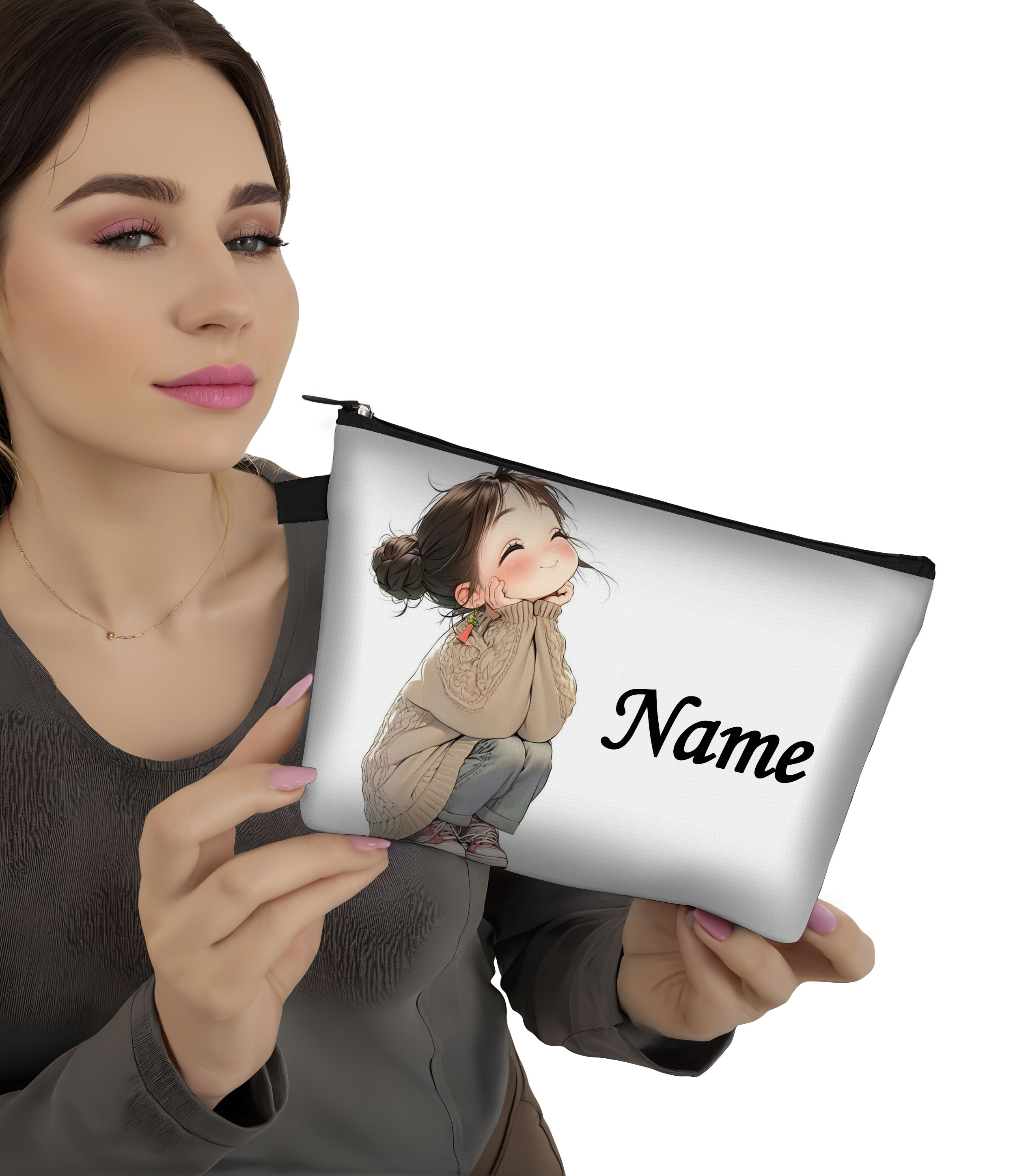 Custom Name Vintage Cute Girl  – Beauty Makeup Names recenzja i cena