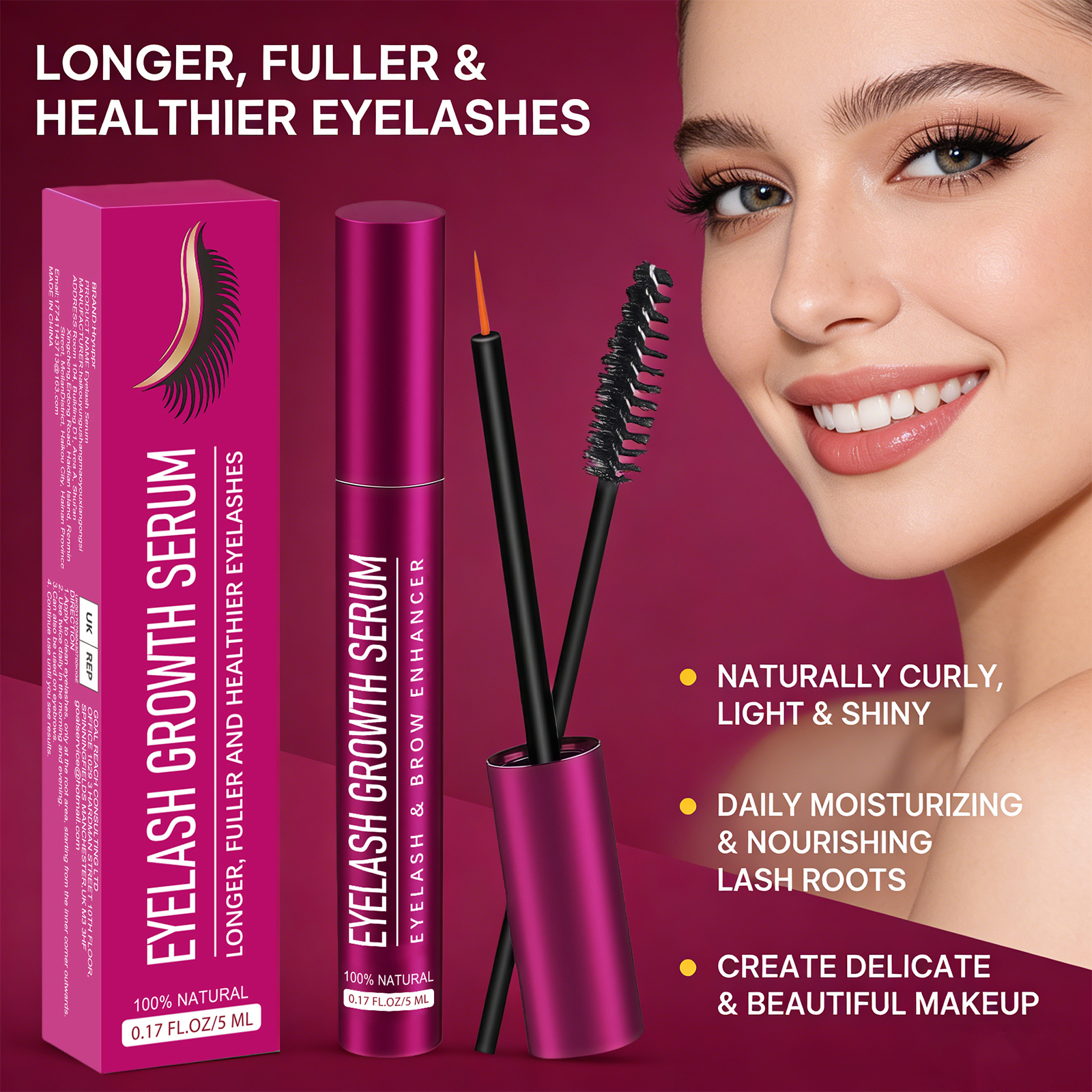 Eyelash Serum for Promote Eyel – Lash Serum Growth recenzja i cena
