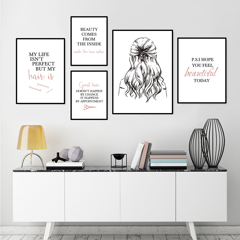 barbershop quote art posters h – Beauty And Makeup Quotes recenzja i cena
