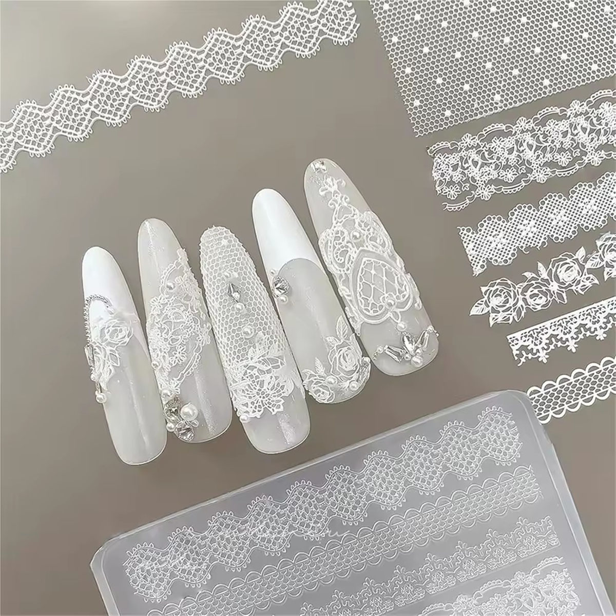 1Pcs 83mm Ultra-Thin 3D Lace S – Nail Art Stamping Kit recenzja i cena