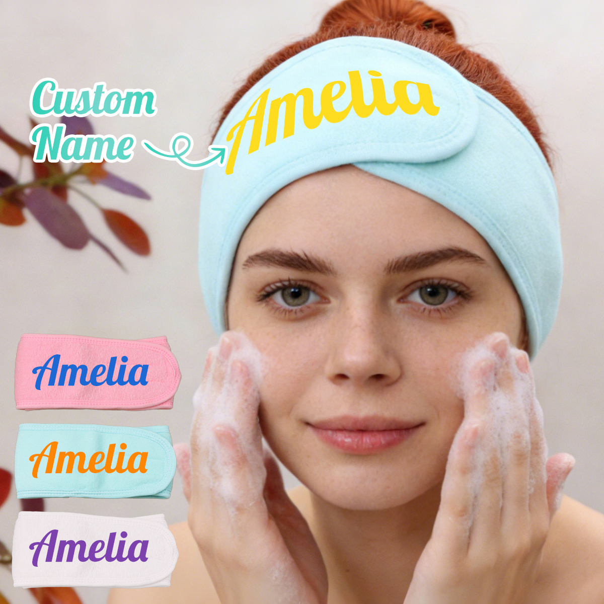 Custom Name Spa Headband, Pers – Beauty Makeup Names recenzja i cena
