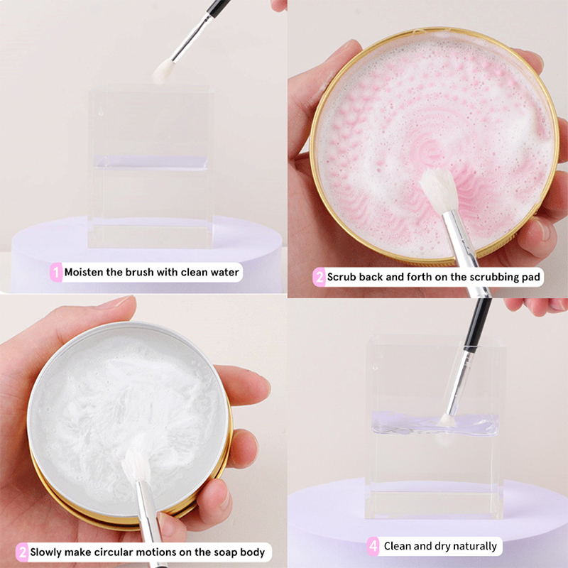 50g Honey Peach Silicone Makeu – Blush Brush Kabuki recenzja i cena