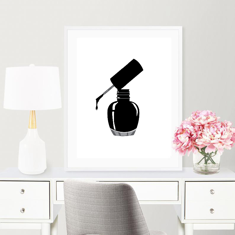 Nail Salon Quotes Makeup Wall  – Beauty And Makeup Quotes recenzja i cena