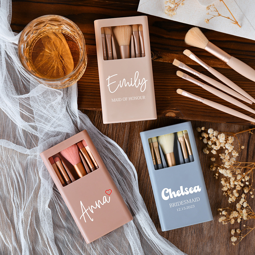 Personalized 5pc Makeup Brush  – Beauty Makeup Bridal recenzja i cena