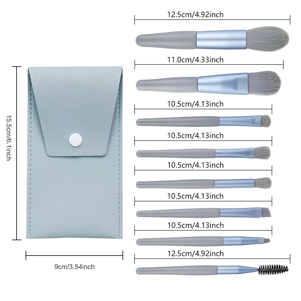 8pcs Makeup Brush Set with Sto – Beauty Makeup Names recenzja i cena