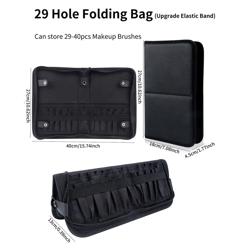 29/23 Holes Foldable Makeup Br – Blush Brush Kabuki recenzja i cena