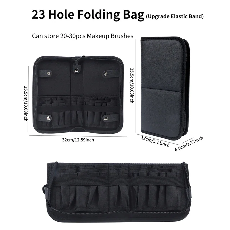 29/23 Holes Foldable Makeup Br – Blush Brush Kabuki recenzja i cena
