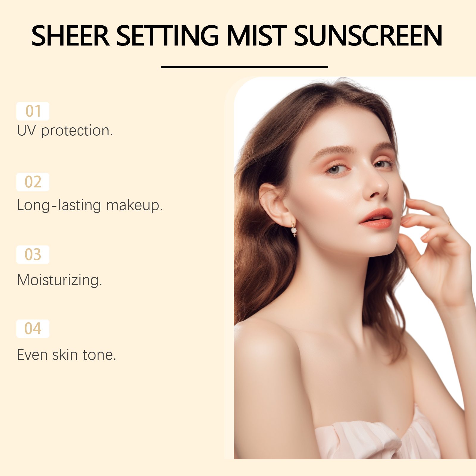 Spf 50+ Makeup Setting Spray O – Makeup Fixing Mist recenzja i cena