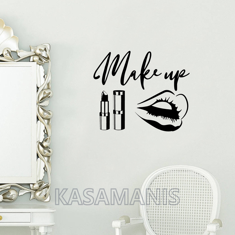 MakeUp Quote Wall Art Decals B – Beauty And Makeup Quotes recenzja i cena