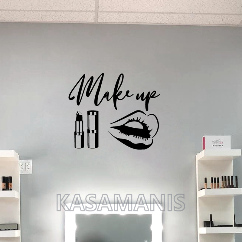 MakeUp Quote Wall Art Decals B – Beauty And Makeup Quotes recenzja i cena