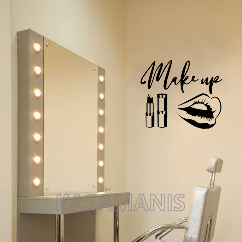 MakeUp Quote Wall Art Decals B – Beauty And Makeup Quotes recenzja i cena